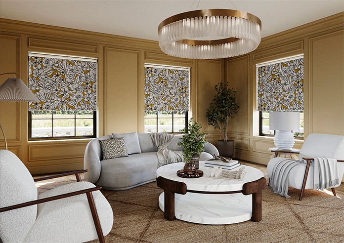 Ted Baker Vietnam, Gold - Twist&Fit Roller Blind - Image 7